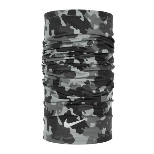 Шал комин Nike Dri-Fit Wrao 2.0 Printed smoke grey/black/silver