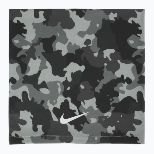 Шал комин Nike Dri-Fit Wrao 2.0 Printed smoke grey/black/silver