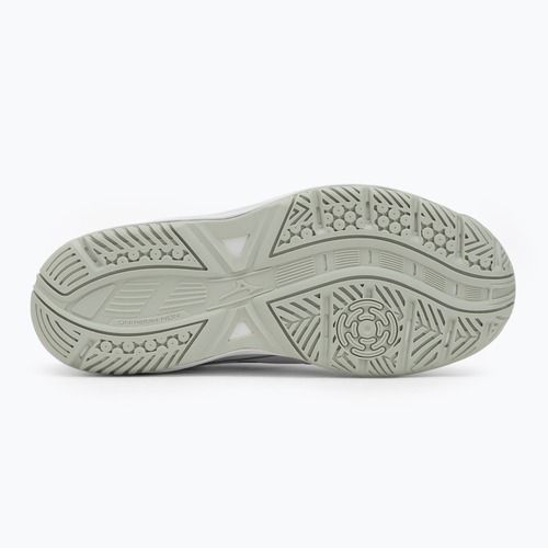 Детски обувки за волейбол Mizuno Cyclone Speed 5 white/black/frozen emerald