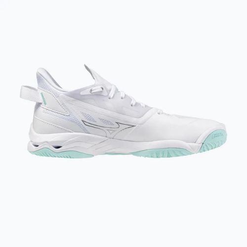 Дамски обувки за хандбал Mizuno Wave Mirage 5 white/blue tint