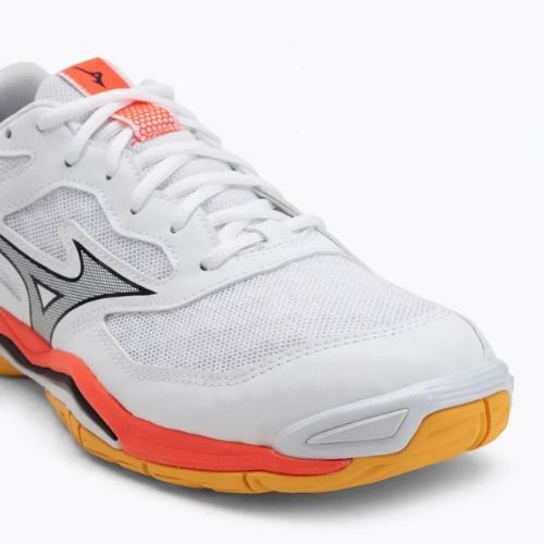 Обувки за хандбал Mizuno Wave Phantom 3 white/fiery coral 2/citrus