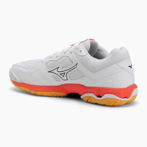 Обувки за хандбал Mizuno Wave Phantom 3 white/fiery coral 2/citrus