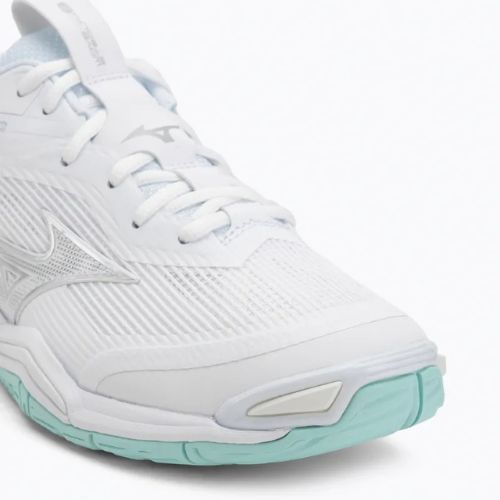 Дамски обувки за хандбал Mizuno Wave Stealth 6 white/blue tint