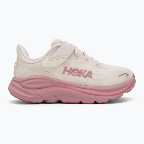 Детски обувки за бягане HOKA Clifton 10 rose cream/dried rose