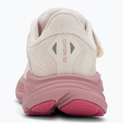 Детски обувки за бягане HOKA Clifton 10 rose cream/dried rose