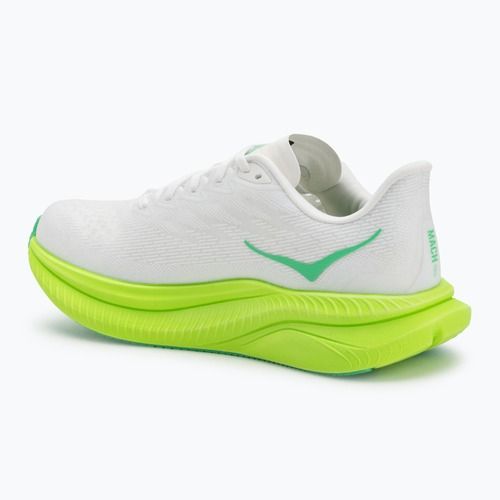 Мъжки обувки за бягане HOKA Mach 6 white/neon lime