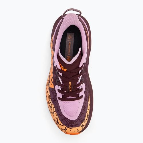Детски обувки за бягане HOKA Speedgoat 6 flower nectar/neon tangerine