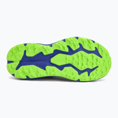 Детски обувки за бягане HOKA Speedgoat 6 нощно синьо/неон лайм