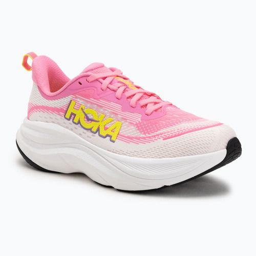 Дамски обувки за бягане HOKA Skyflow neon rose/neon hoka citrus