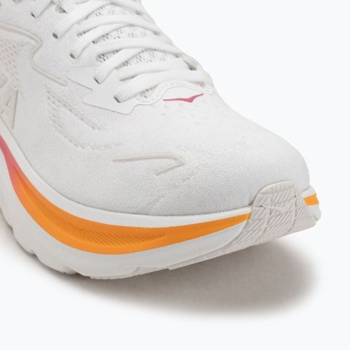 Дамски обувки за бягане HOKA Clifton 10 white/electric rose