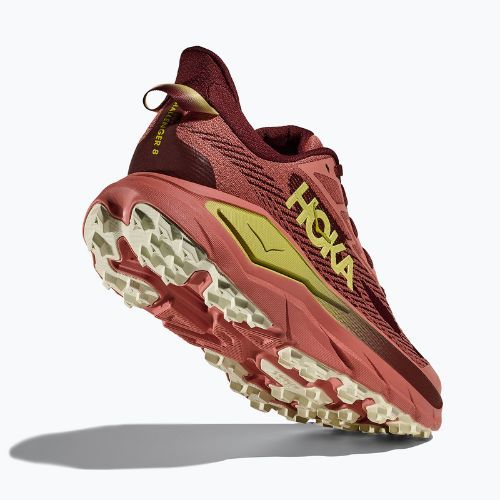 Дамски обувки за бягане HOKA Challenger 8 Wide blush / dark cedar