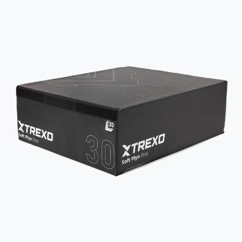 Сгъваема плейометрична кутия TREXO 30 см черен
