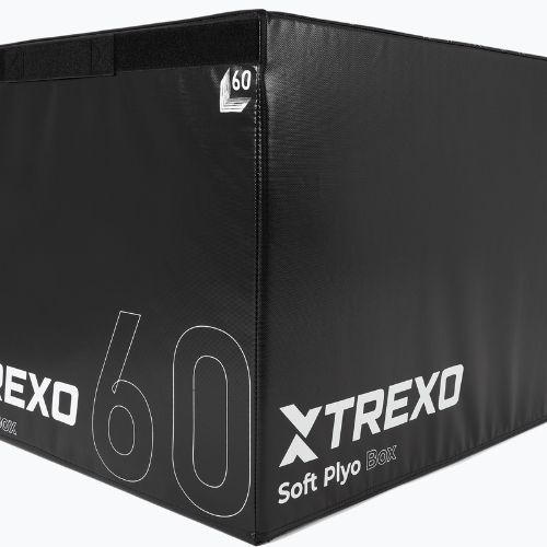 Сгъваема плейометрична кутия TREXO 60 см черен