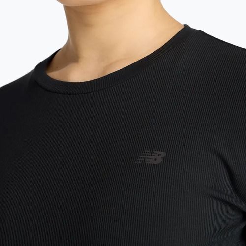 Дамска блуза с дълъг ръкав New Balance Micro-Rib black