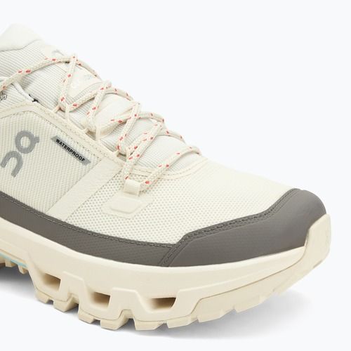 Мъжки туристически обувки On Cloudrock Low Waterproof ivory/ivory
