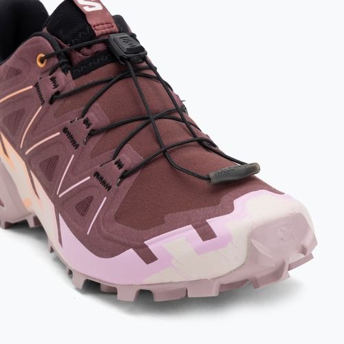 Дамски обувки за бягане Salomon Speedcross 6 catawba grape/papaya/deauville mauve