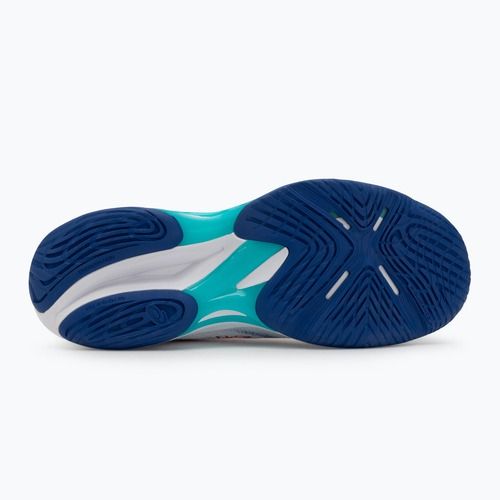 Мъжки обувки за волейбол ASICS Netburner Ballistic FF 4 white/asics blue