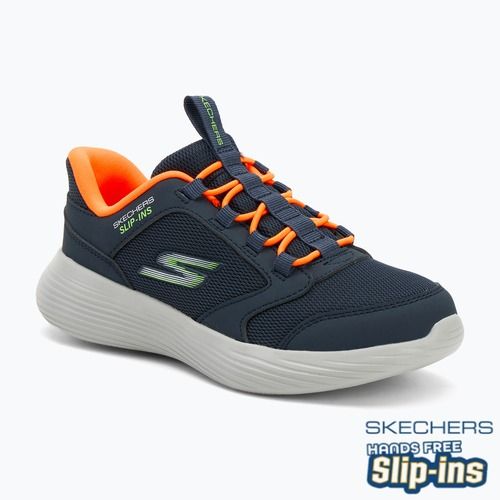 Детски обувки SKECHERS Go Run 400 V2 Turbo-Brisk navy/orange