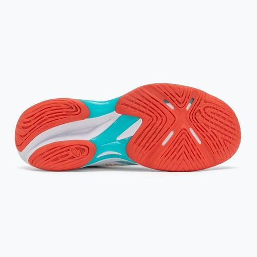 Дамски обувки за волейбол ASICS Netburner Ballistic FF 4 white/sea glass