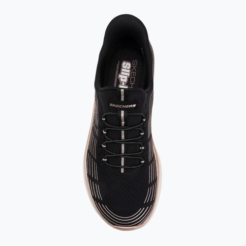 Дамски обувки SKECHERS Summits Plus Soft Luster black/rose gold
