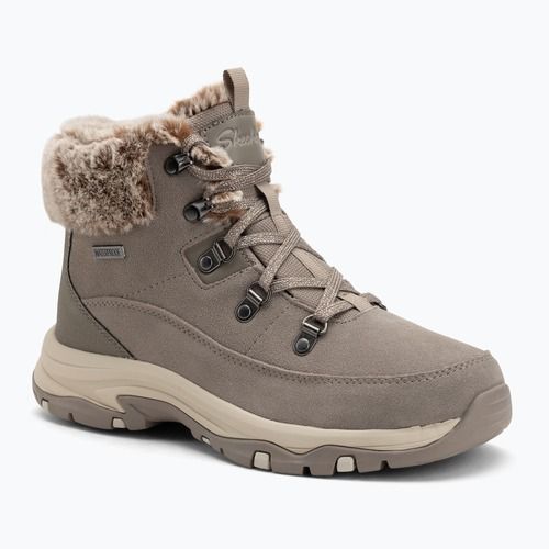 Дамски обувки Skechers Trego Snow Worries mushroom