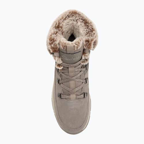 Дамски обувки Skechers Trego Snow Worries mushroom