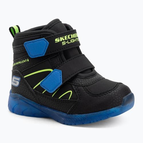 Детски обувки SKECHERS Illumi-Brights Splash Beams black/blue/lime