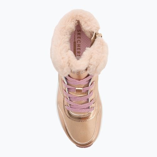 Детски обувки SKECHERS Uno Cozy On Air rose gold