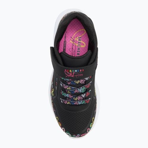 Детски обувки SKECHERS Uno Lite Heart Craze black/multi