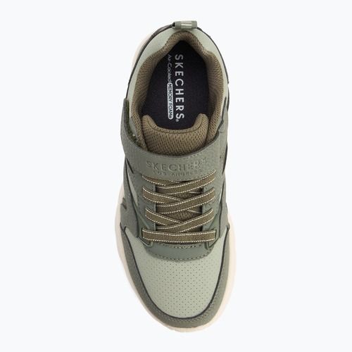 Детски обувки SKECHERS Uno Lite Echo Surge olive