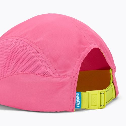 Шапка с козирка HOKA Run electric rose