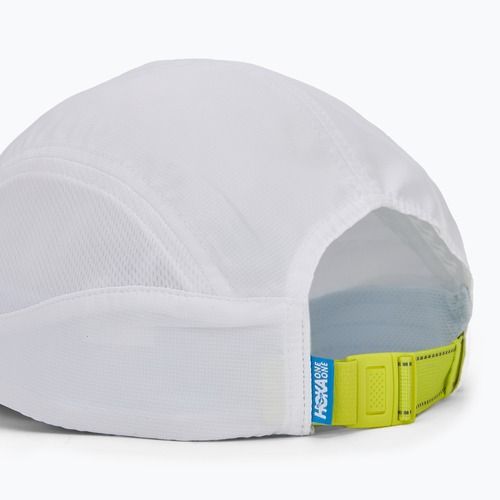 Шапка с козирка HOKA Run white