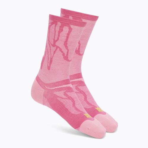 Чорапи HOKA Clifton Crew Run electric rose