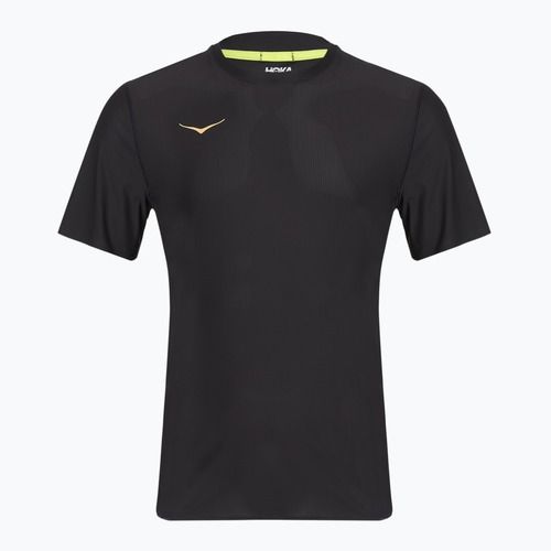 Мъжка тениска за бягане HOKA Airolite 2.0 black/gold