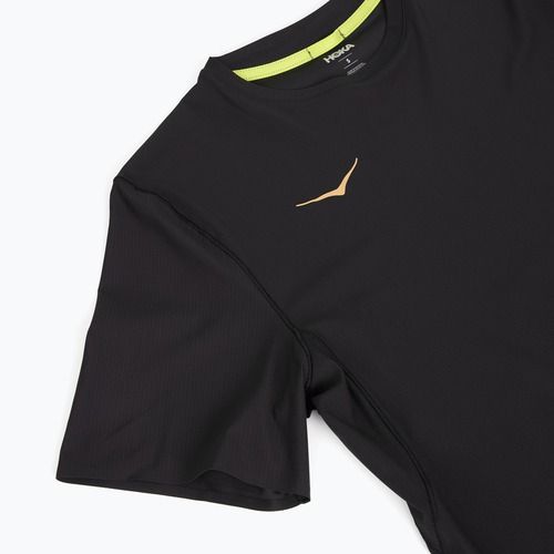 Мъжка тениска за бягане HOKA Airolite 2.0 black/gold