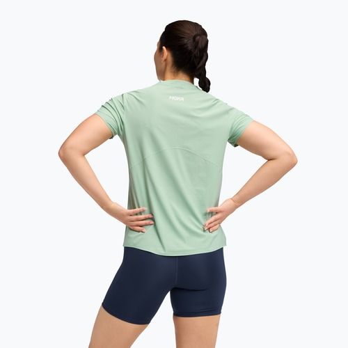 Дамска тениска за бягане HOKA Airolite 2.0 jade