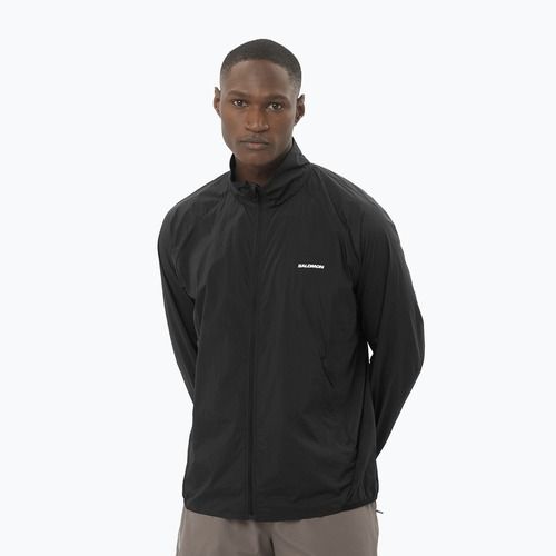 Мъжко яке за бягане Salomon Shakeout Fly deep black