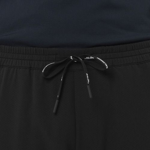 Мъжки панталони за бягане Salomon Shakeout Hexaflow deep black