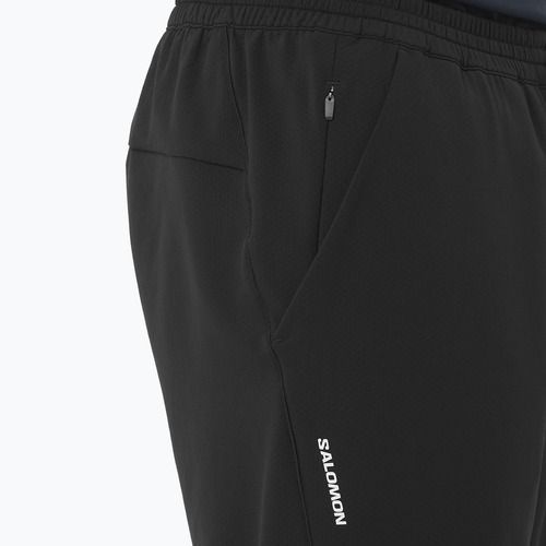 Мъжки панталони за бягане Salomon Shakeout Hexaflow deep black