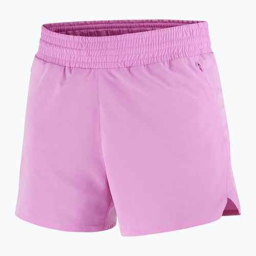 Дамски шорти за бягане Salomon SHAKEout Core 4" cyclamen