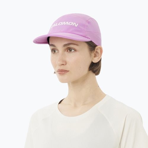 Шапка с козирка Salomon Sense Aero cyclamen