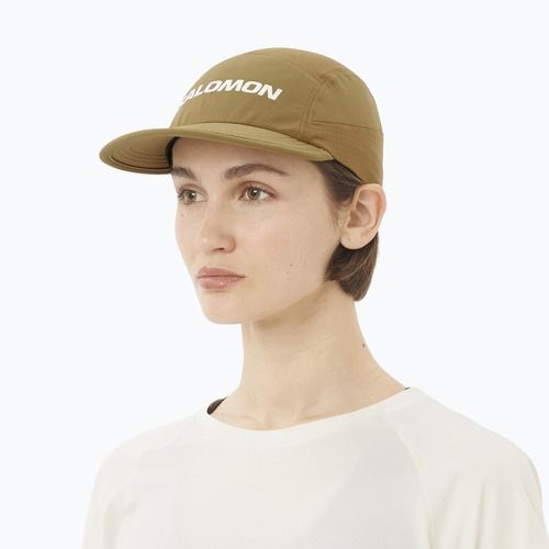 Шапка с козирка Salomon Sense Aero brilliant olive
