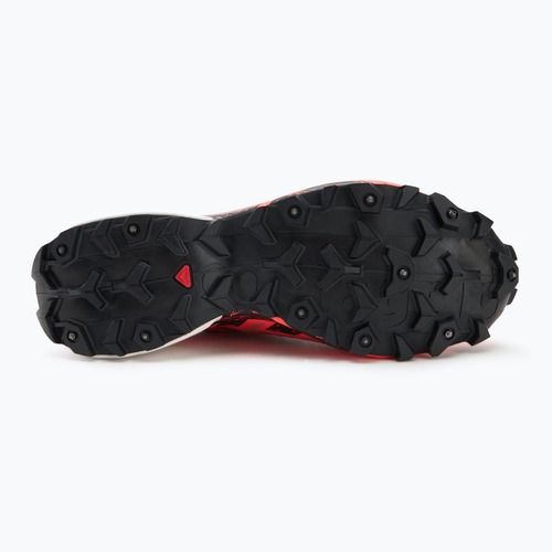 Мъжки обувки за бягане Salomon Spikecross 6 GTX cow hide/black/neon flame