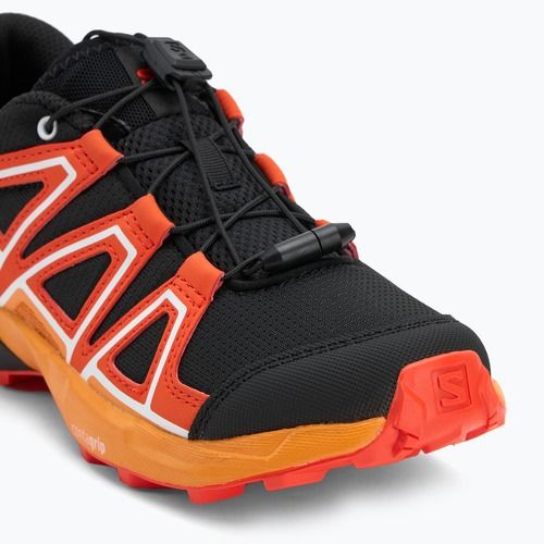 Детски обувки за трекинг Salomon Speedcross black/cherry tomato/turmeric