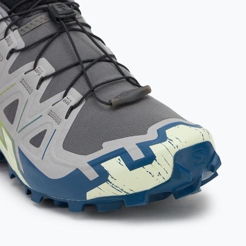 Мъжки обувки за бягане Salomon Speedcross 6 castlerock/lime cream/poseidon
