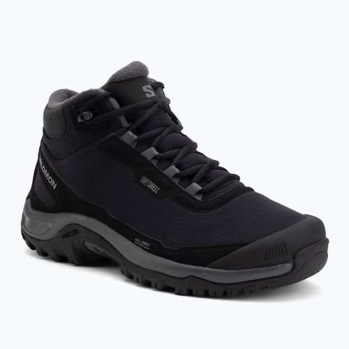 Мъжки обувки за трекинг Salomon Shelter WP black/asphalt/castlerock