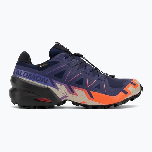 Мъжки обувки за бягане Salomon Speedcross 6 GTX maritime blue/black/cherry tomato