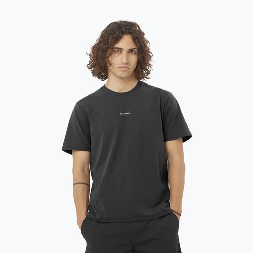 Мъжка тениска Salomon Trackline deep black