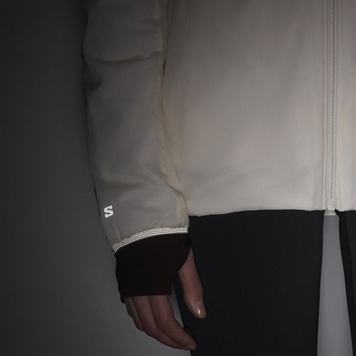 Дамско хибридно яке Salomon Mountain Flex whisper white