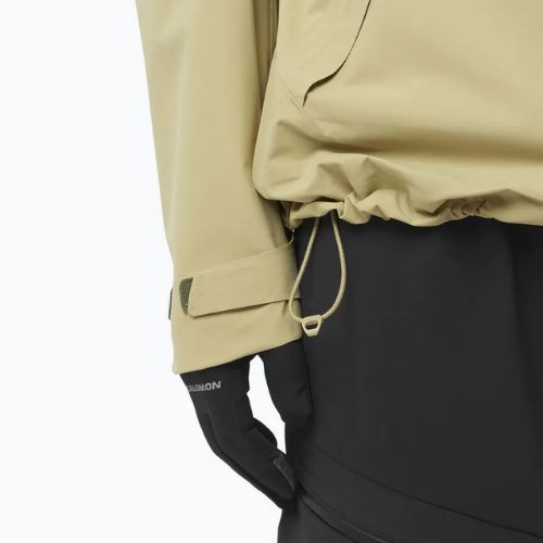 Мъжко софтшел яке Salomon Outherpath Pro 2.5 l gray green/grape leaf